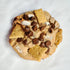 UniCookies Smore Unity. S'mores cookies with dairy free chocolate morsels, graham crackers, and gelatin free marshmallows. The best vegan cookie. Enlarged for details.